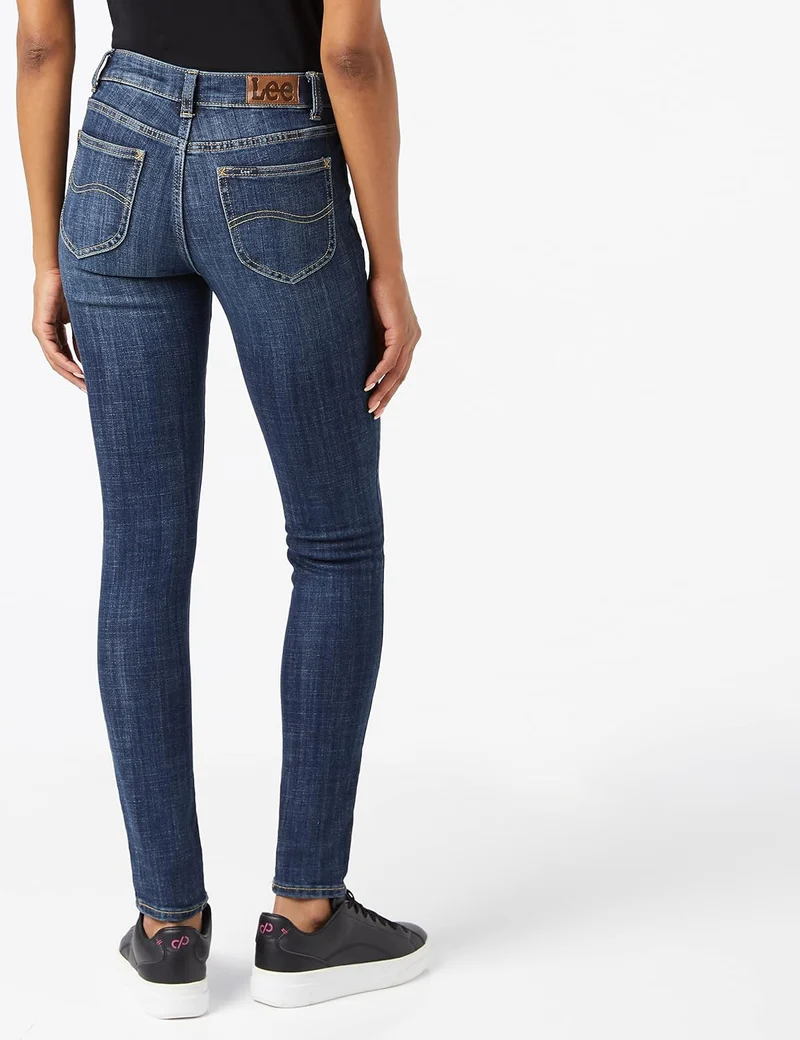 Lee Damen Jeans Legendary Skinny Black 38W / 31L Lagoon Blue, 38W / 31L Lagoon Blue