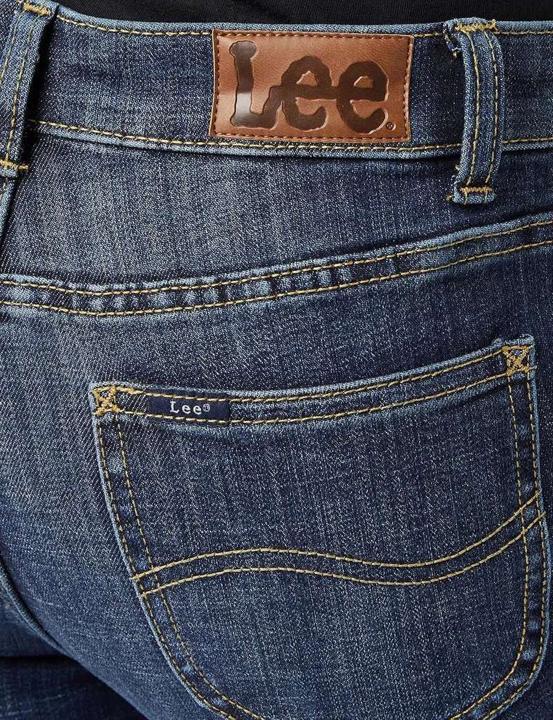 Lee Damen Jeans Legendary Skinny Black 38W / 31L Lagoon Blue, 38W / 31L Lagoon Blue