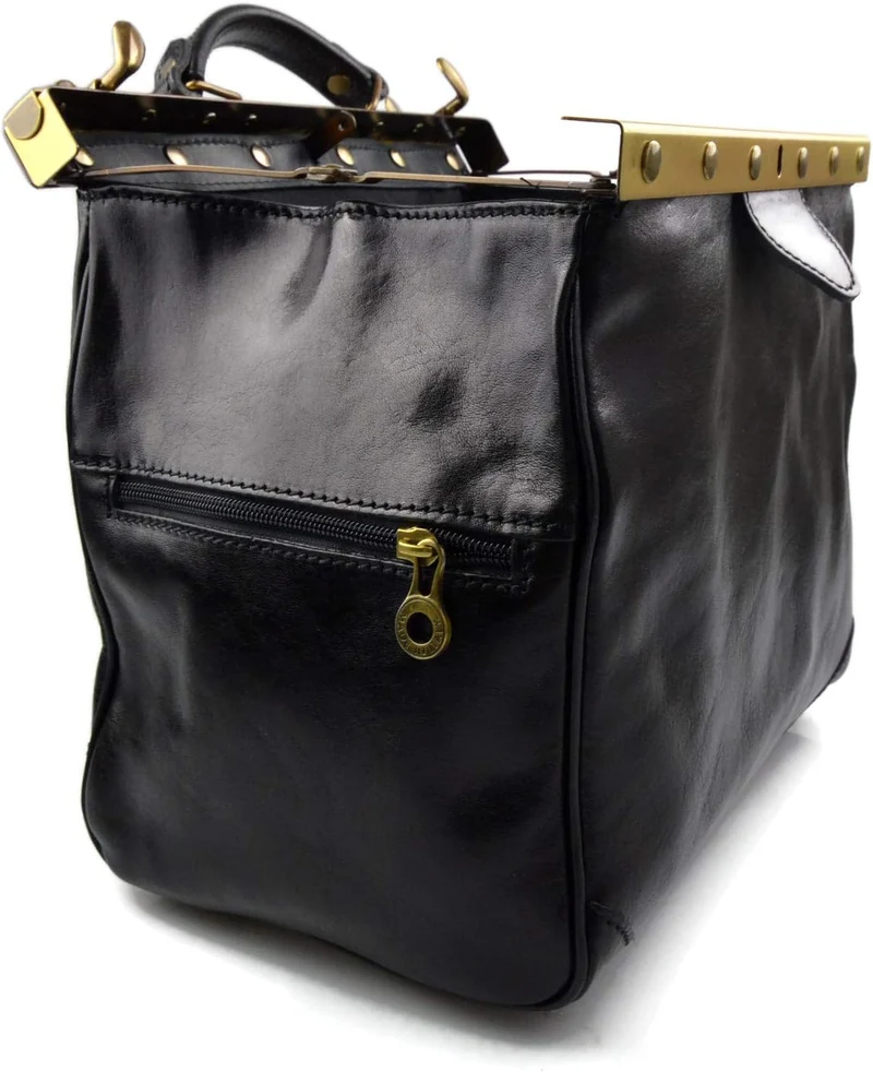 Damen leder doktor bag doctorbag handtasche shultertasche gürteltasche hüfttasche umhängetasche trag