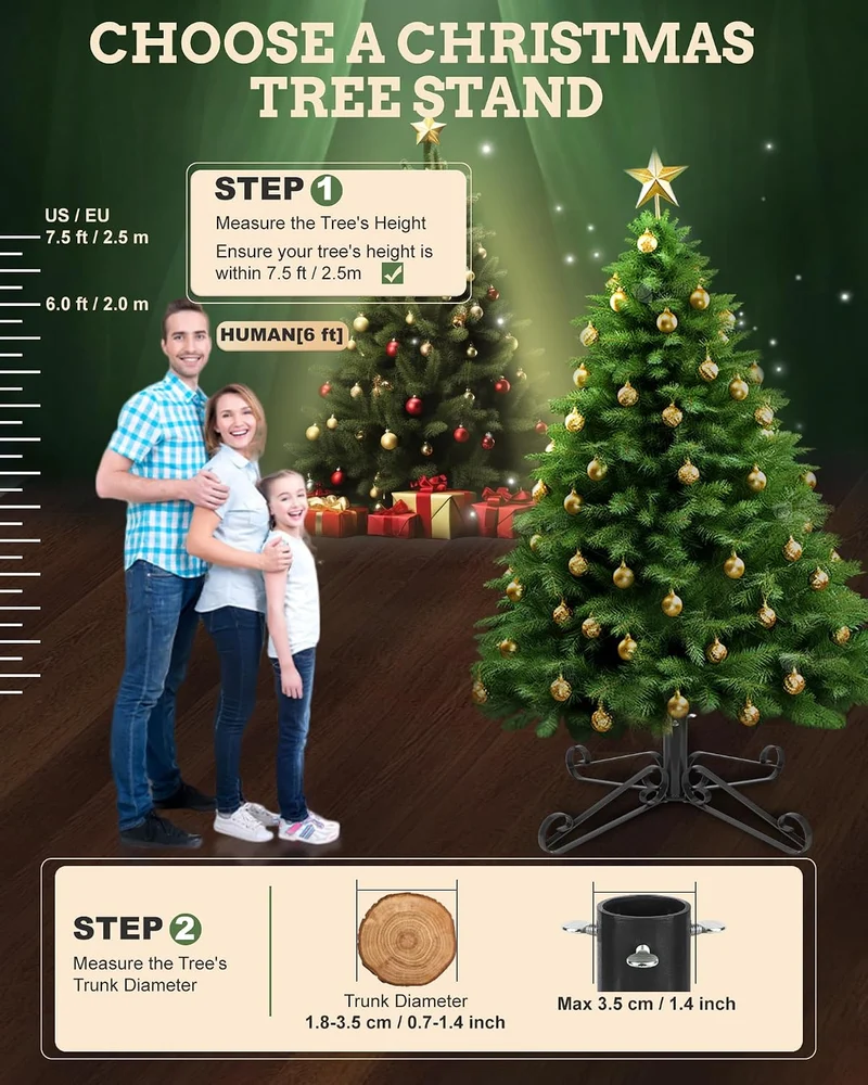 PUDO Christbaumständer Weihnachtsbaumständer für Künstlichen Weihnachtsbaum: Künstlicher Baum Stände