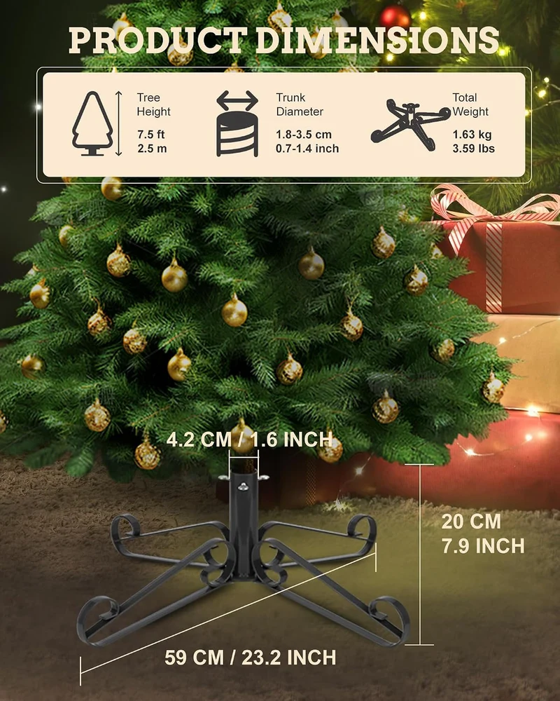PUDO Christbaumständer Weihnachtsbaumständer für Künstlichen Weihnachtsbaum: Künstlicher Baum Stände