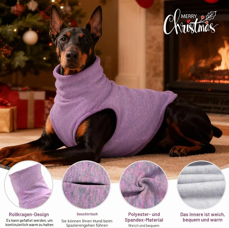 Mosucoirl Sweater für Hunde Pullover Hundebekleidung Schildkröten Hunde Sweatshirt Dicke Warme Hunde