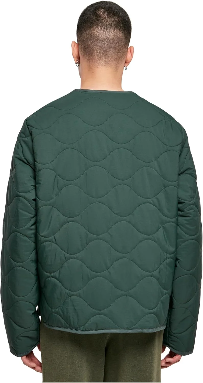 Urban Classics Herren Liner Jacket S bottlegreen, S bottlegreen