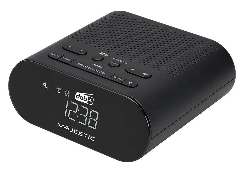 Radiowecker (Rs-116dab) Radio Dab+FM, USB mit 2 Alarmen