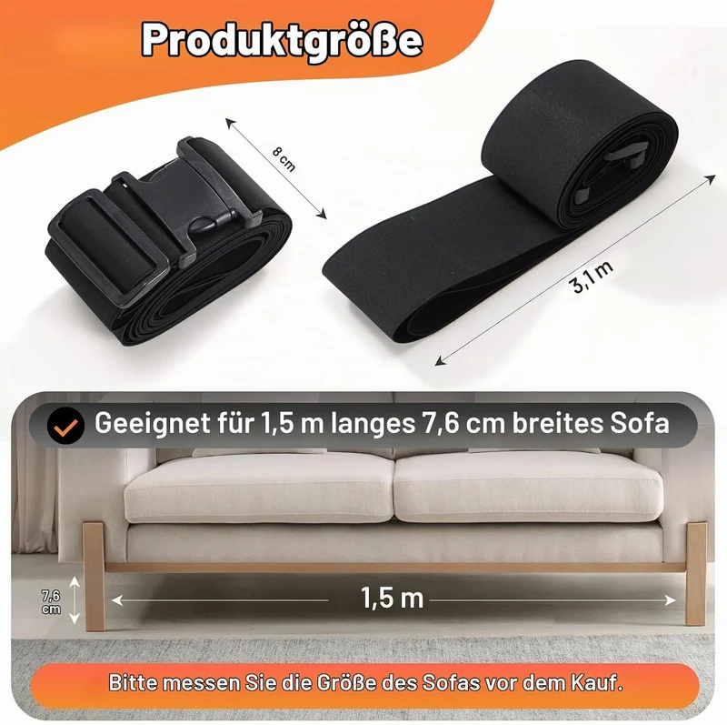 Uross Unter Sofa Blocker Spielzeug 500 cm, Unter Möbeln für Haustiere, Schutzvorrichtungen für unter