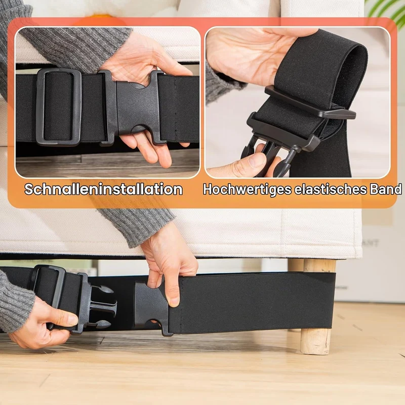 Uross Unter Sofa Blocker Spielzeug 500 cm, Unter Möbeln für Haustiere, Schutzvorrichtungen für unter