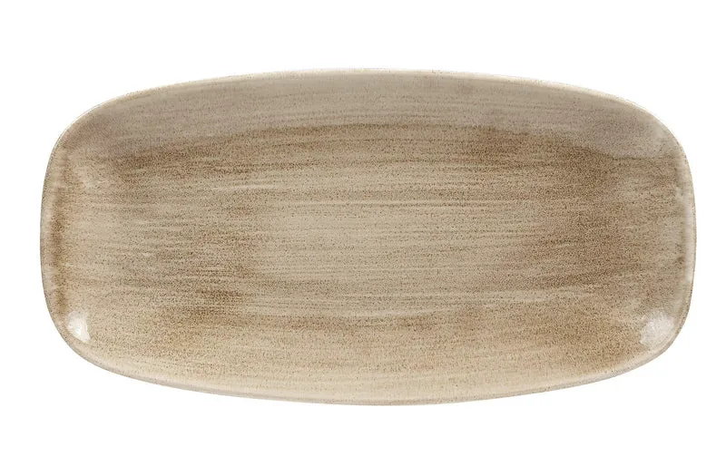 Churchill Stonecast -Oblong Plate Platte- 29,8x15,3cm, Farbe wählbar (Antique Taupe)
