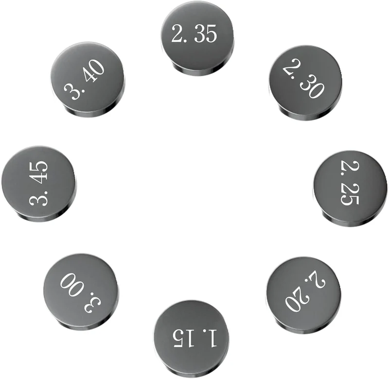 Road Passion 9.48mm Valve Shim Kit 1.2mm-4mm Adjustable Shim 52 pcs for Honda CRF450R 2002-2012 / CR