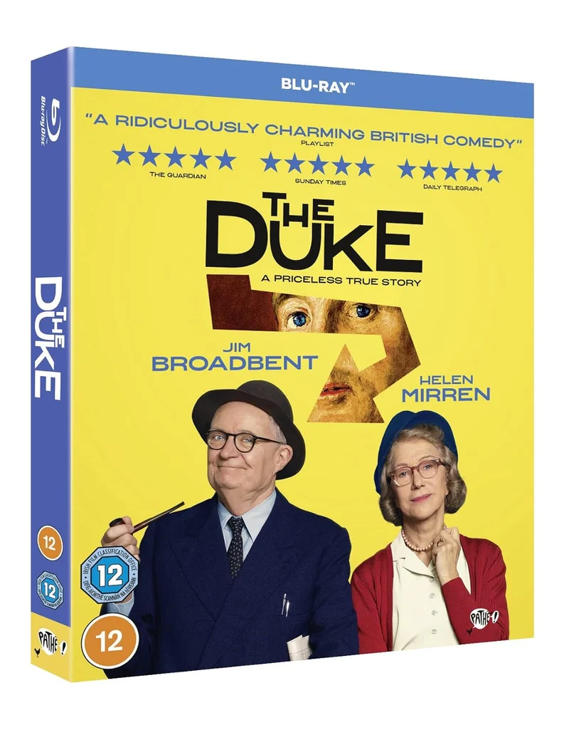 The Duke [BD] [Blu-ray] [2022] [Region Free], Blu-ray
