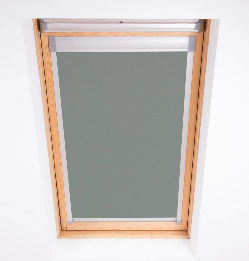 Bloc Skylight Rollo für Velux Dachfenster Blockout, Zinn, CK04 CK04 Für Velux Dachfenster Pewter, CK