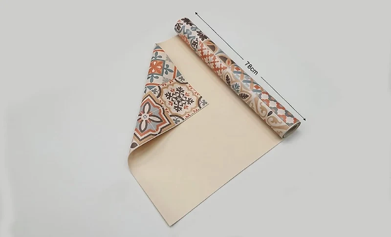 vilber, Vinylteppich, Toledo DU 04 52 X 120 x 0.22 cm Braun-04 52 x 120 x 0.22 cm, Braun-04 52 x 120