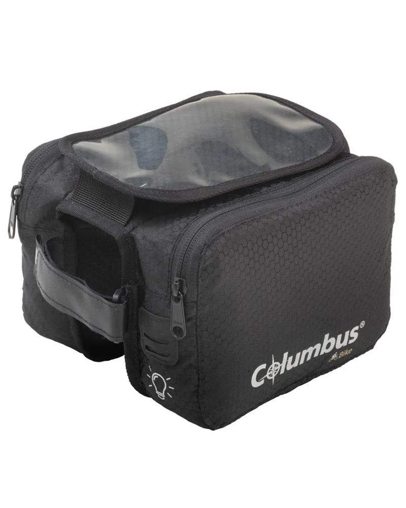 COLUMBUS Bike Frame Bag + Mobile Fahrradtasche für Erwachsene, Unisex, mehrfarbig (Mehrfarbig), Einh