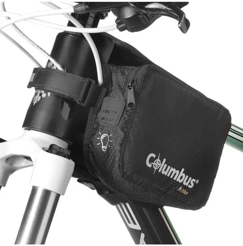 COLUMBUS Bike Frame Bag + Mobile Fahrradtasche für Erwachsene, Unisex, mehrfarbig (Mehrfarbig), Einh