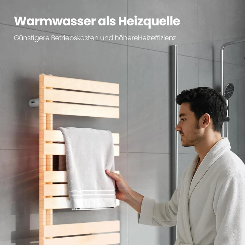 Heilmetz Badheizkörper Flach Design Heizkörper Handtuchtrockner für Badezimmer Handtuchheizkörper mi