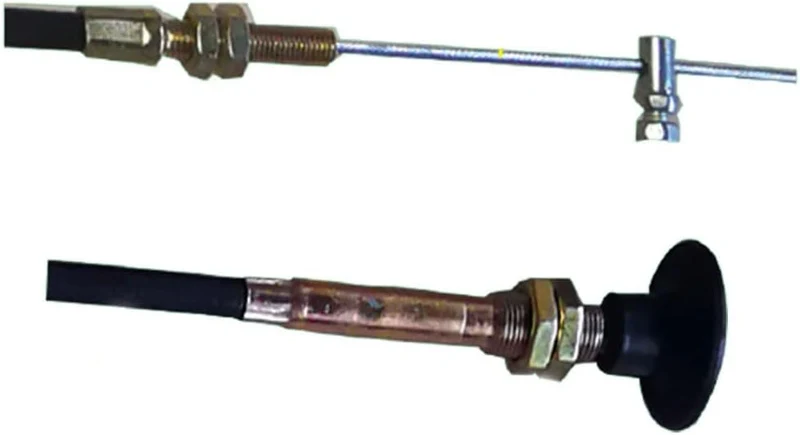 2 m Stop-Choke-Kabel, professioneller Draht-Steuerhauben-Gasgriff-Motorstopp-Leitungsersatz für Auto
