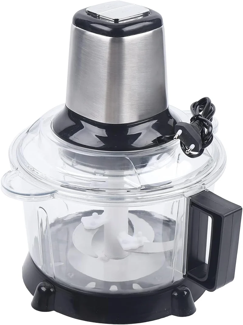Zerkleinerer Küche Elektrisch, 10000RPM, 5L Multizerkleinerer, 4 Edelstahlmesser, Universalzerkleine