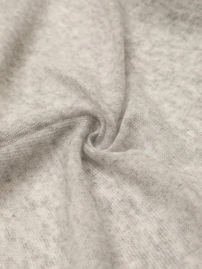 200/70 cm Wolken-Weich flauschig federleicht Damen 100% Kaschmir-Schal Cashmere Umschlagtuch Fransen