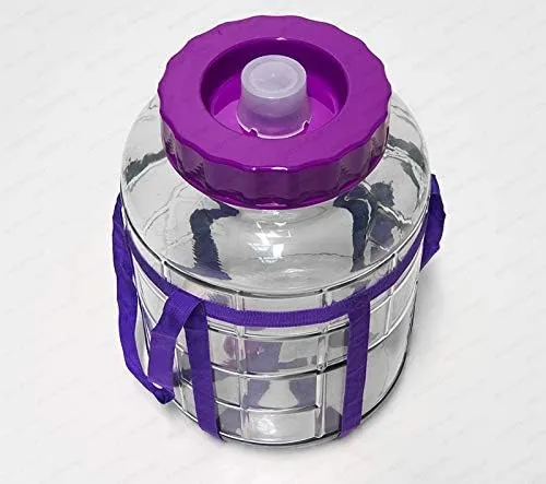 Multifunktions Gärballon Universelles Glas mit Gärsystem Gärbehälter Glasballon Grösse zur Wahl (9 L