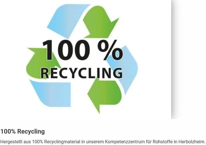 Geschlossener Schnellkomposter 300L aus Kunststoff: Garantia Komposter ECO Master mit Bodengitter 62