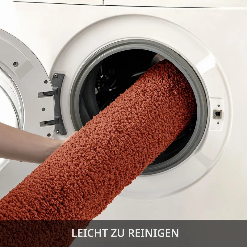 MIULEE Badematte Weiche Badteppich rutschfest Badvorleger Fussmatte Badzimmermatte Bettvorleger Flau
