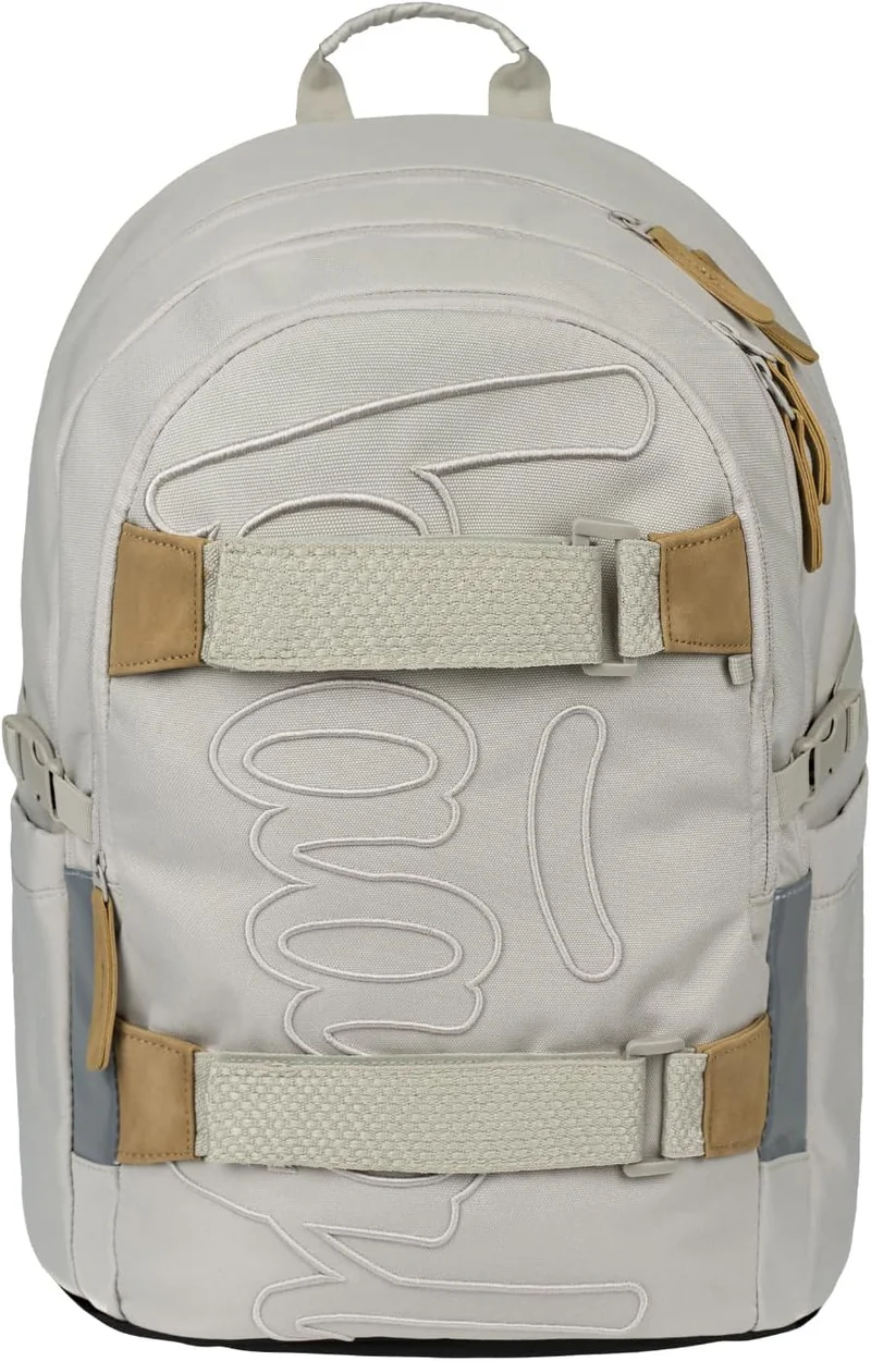 Baagl Schulrucksack Set Jungen Mädchen 3 Teilig (Skateboard Rucksack, Mäppchen, Sporttasche), Schult