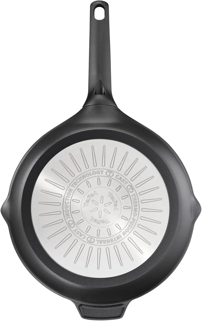 Tefal E24904 Robusto Aluguss Bratpfanne 24 cm | einfache Reinigung | Antihaftversiegelung | Thermo-S