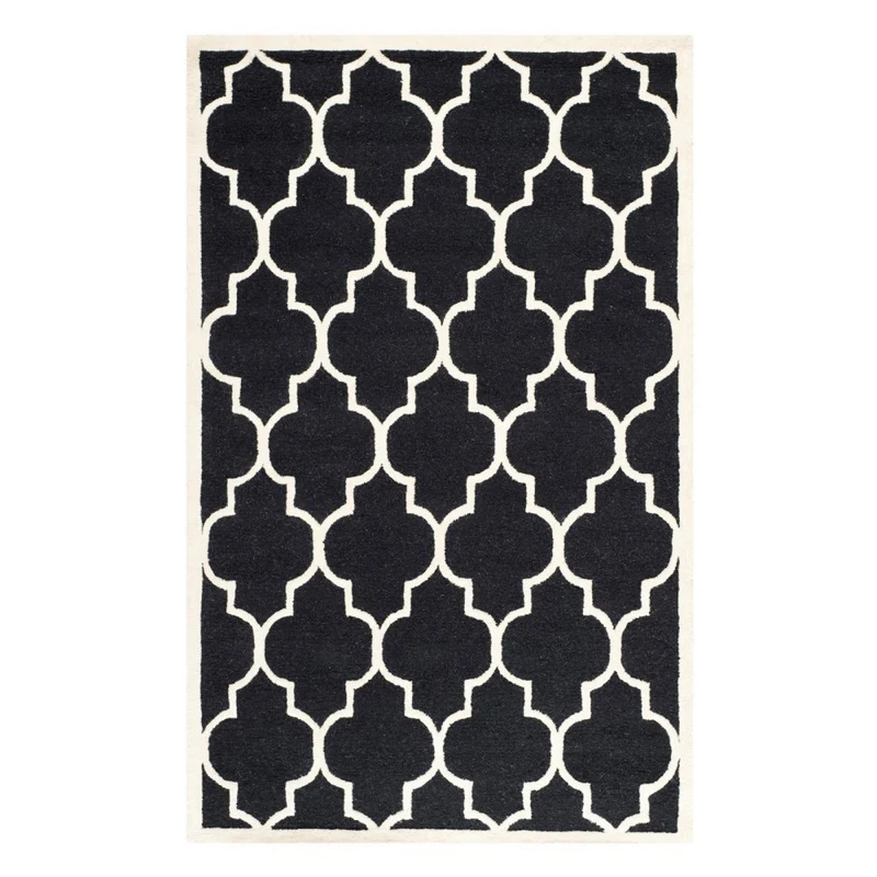 SAFAVIEH Spalier Teppich für Wohnzimmer, Esszimmer, Schlafzimmer - Cambridge Collection, Kurzer Flor