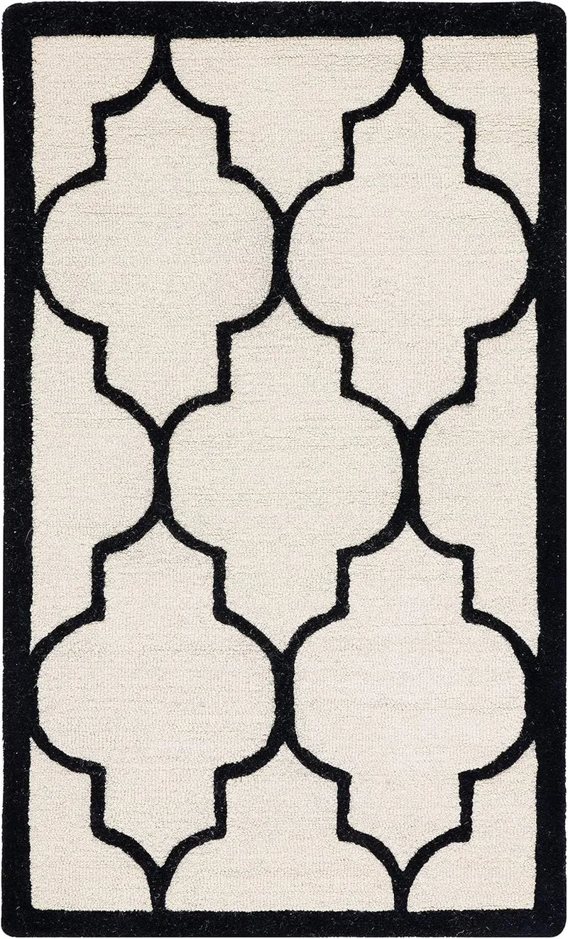 SAFAVIEH Spalier Teppich für Wohnzimmer, Esszimmer, Schlafzimmer - Cambridge Collection, Kurzer Flor