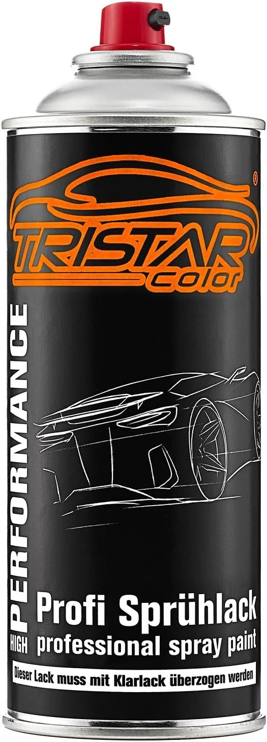 TRISTARcolor Autolack Spraydose für VW/Volkswagen LD7V Silbergrau Metall.