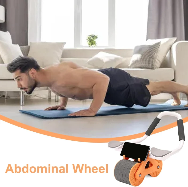 Bauch-Roller-Rad – abnehmbare Bauch-Trainingsausrüstung, tragbarer Bauch-Trainingsroller mit Anti-Ru