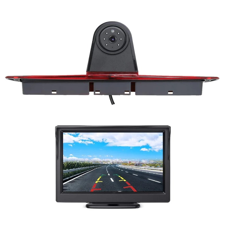 HD 720p MB Sprinter W906 Bremsleuchte Kamera Bremslicht Einparkkamera Rückfahrkamera Set Nachtsicht