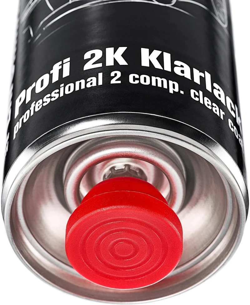 TRISTARcolor Autolack 2K Spraydosen Set für Audi Y9B Noir Brillant/Nero Brillante Basislack 2 Kompon