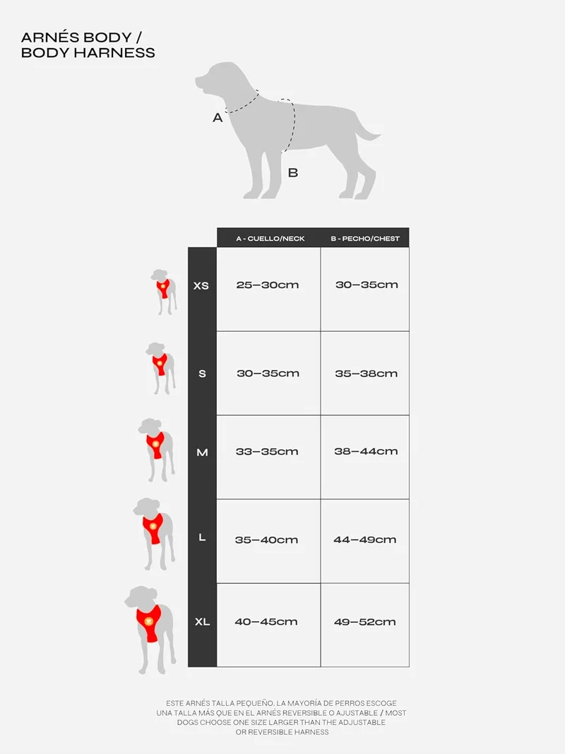 DUKIER - Hundegeschirr, Weste gegen Verletzung Body, verstellbar und robust für Haustiere, aus atmun