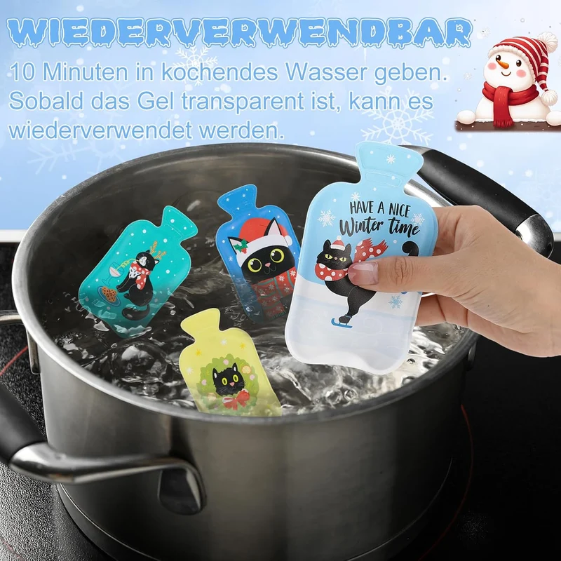 8 Stück Taschenwärmer Wiederverwendbar, Taschenwärmer Kinder Handwärmer für Unterwegs Taschenwärmer