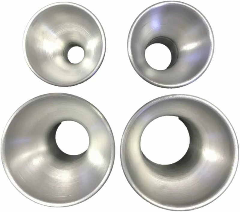 Alu Wurstfülltrichter Verschiedene Grössen/Trichter Grösse 3 cm, 3 cm