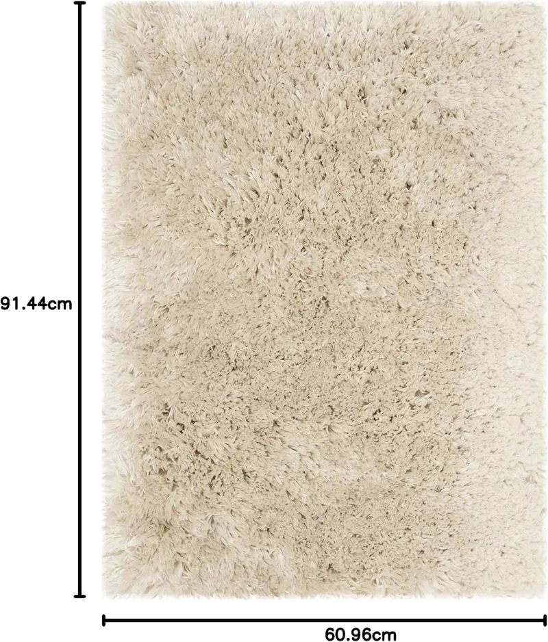 SAFAVIEH Zottelig Teppich für Wohnzimmer, Esszimmer, Schlafzimmer - Artic Shag Collection, Hoher Flo