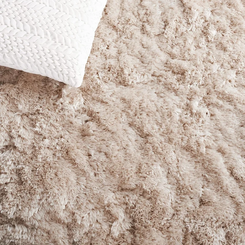SAFAVIEH Zottelig Teppich für Wohnzimmer, Esszimmer, Schlafzimmer - Artic Shag Collection, Hoher Flo
