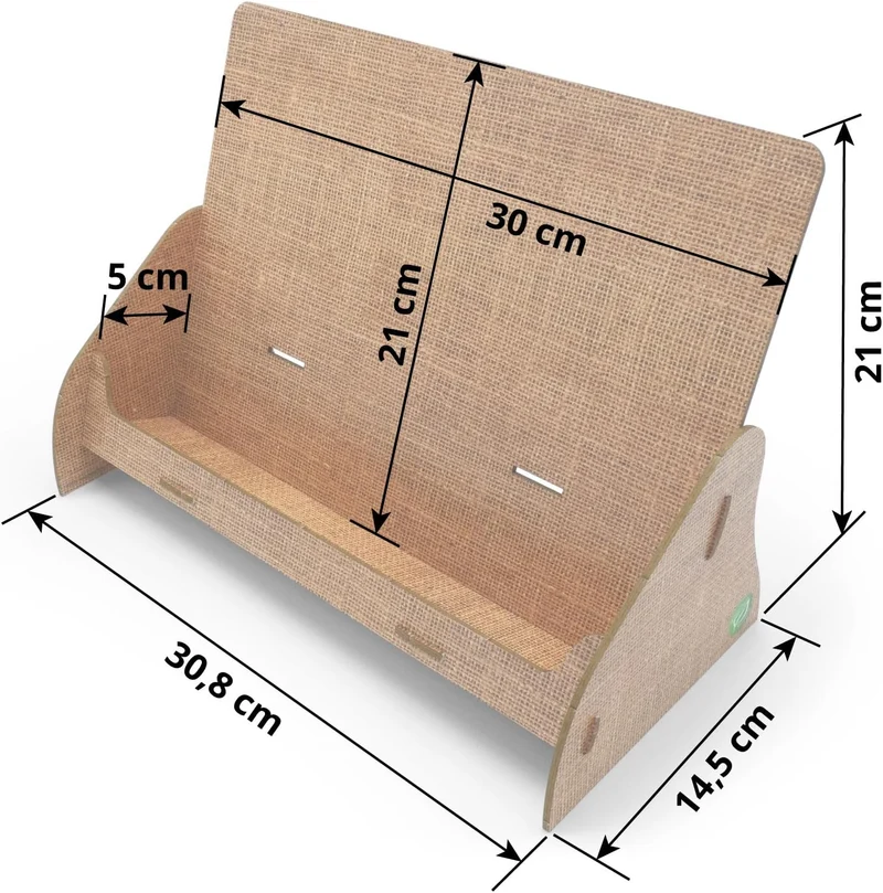 Prospektständer DIN A4 horizontal 1 Fach DIN A4 horizontal, 1 Fach, DIN A4 horizontal, 1 Fach