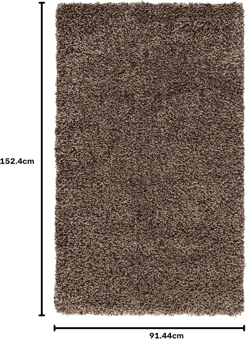 SAFAVIEH Zottelig Teppich für Wohnzimmer, Esszimmer, Schlafzimmer - California Shag Collection, Hohe