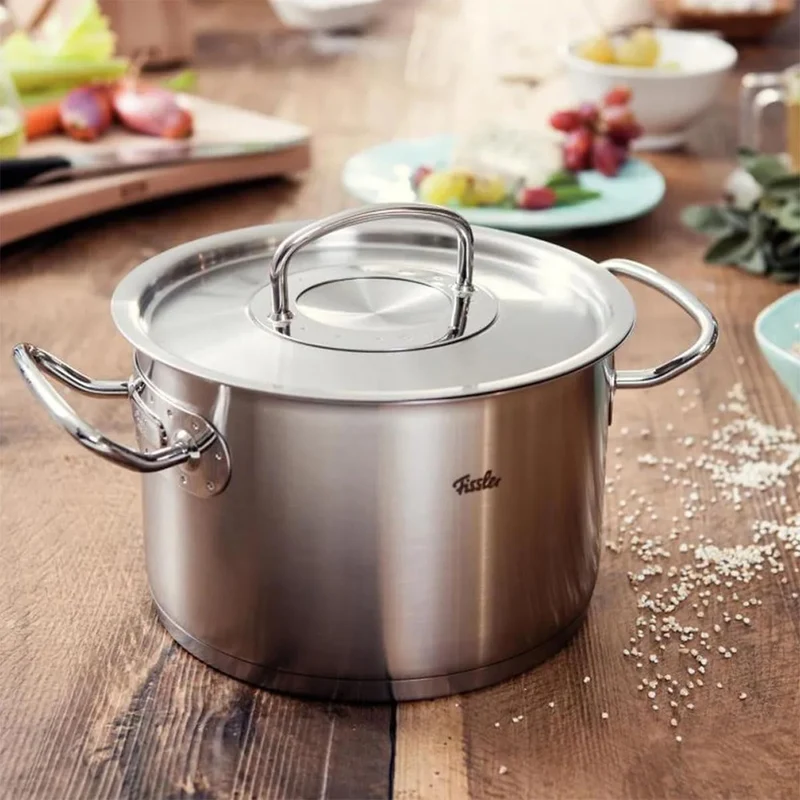 Fissler Original-Profi Collection / Edelstahl-Kochtopf (Ø 16 cm, 2,1L) Töpfe inkl. Metall-Deckel, In