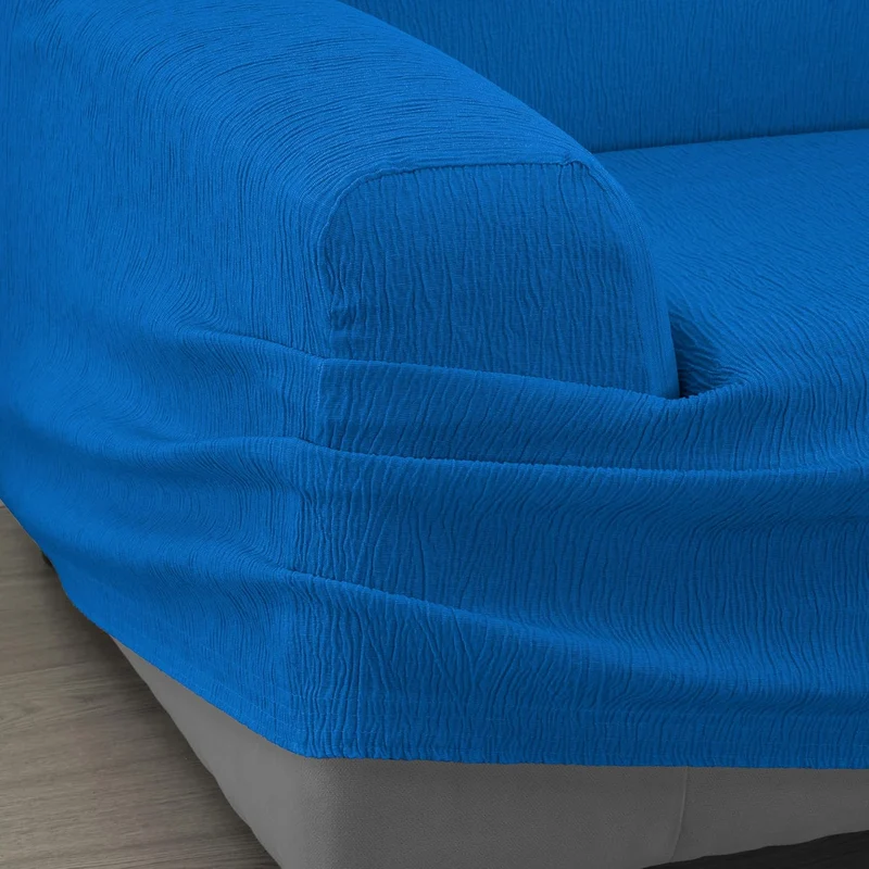 Martina Home Elastischer Sofabezug Modell Emilia 3 Plätze Königsblau (Azul ELÉCTRICO), 3 Plätze Köni