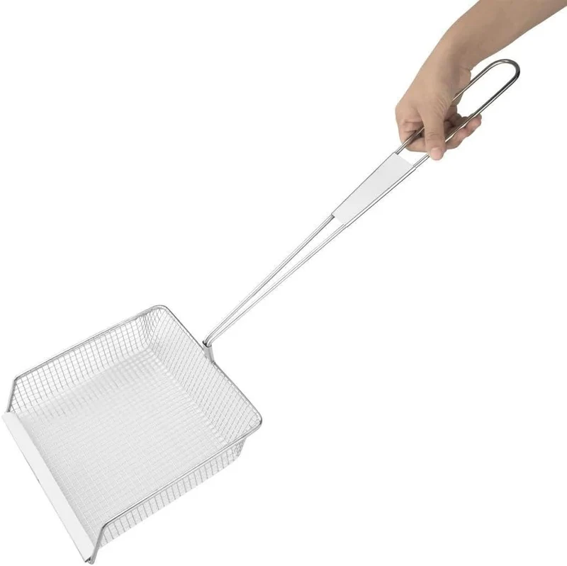 Vogue J673 Chip Shovel 203mm Stainless Steel Cooking Utensil Kitchen Scoop Restaurant Einzelbett, Ei
