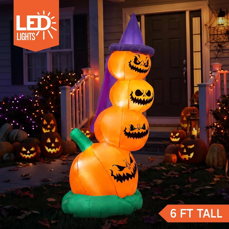 Joiedomi Halloween-Kürbisse, 1,8 m