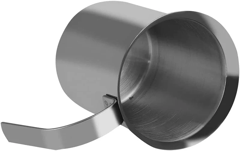 Manueller Milchaufschäumer, Edelstahl, Handpumpe, Milchaufschäumer, handbetriebener Milchschaummache
