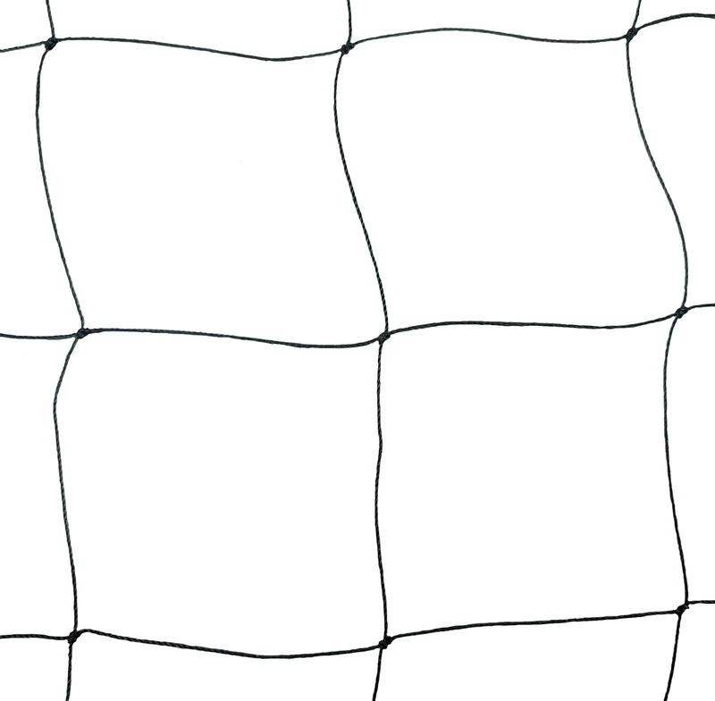 Teichnetz - 5,0m x 10,0m, Mw 10,0cm, geknotet, dunkelgrün, Reiherschutznetz Vogelabwehrnetz