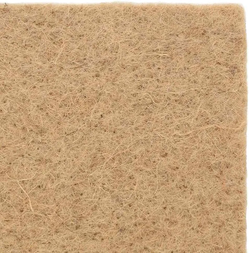 vidaXL Nagermatte Hanf 0,5x25 m 5 mm, Nagerteppich, Nagermatte 100% Hanf, Hanfmatte für Nagetiere, H