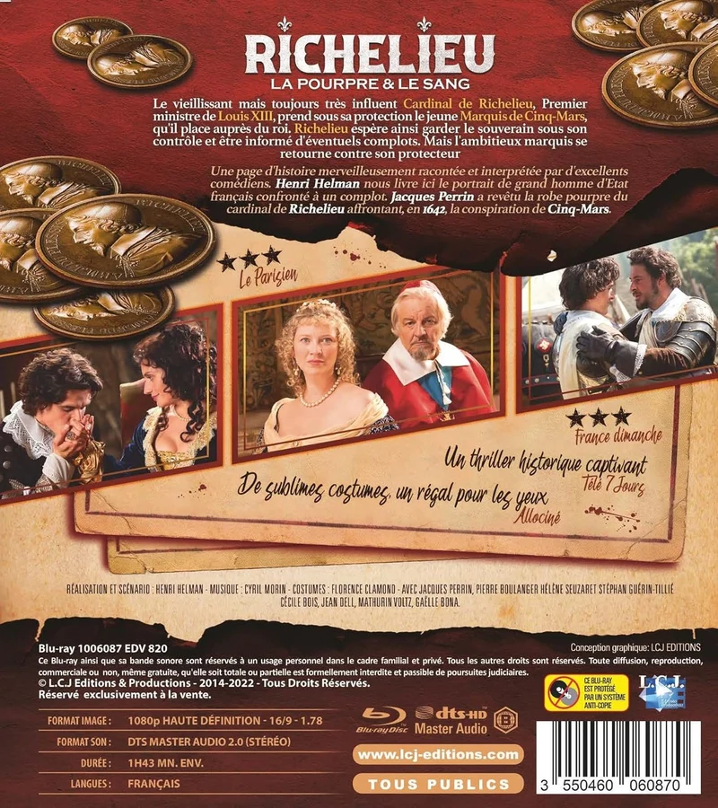 LCJ Richelieu, la Pourpre et le sang