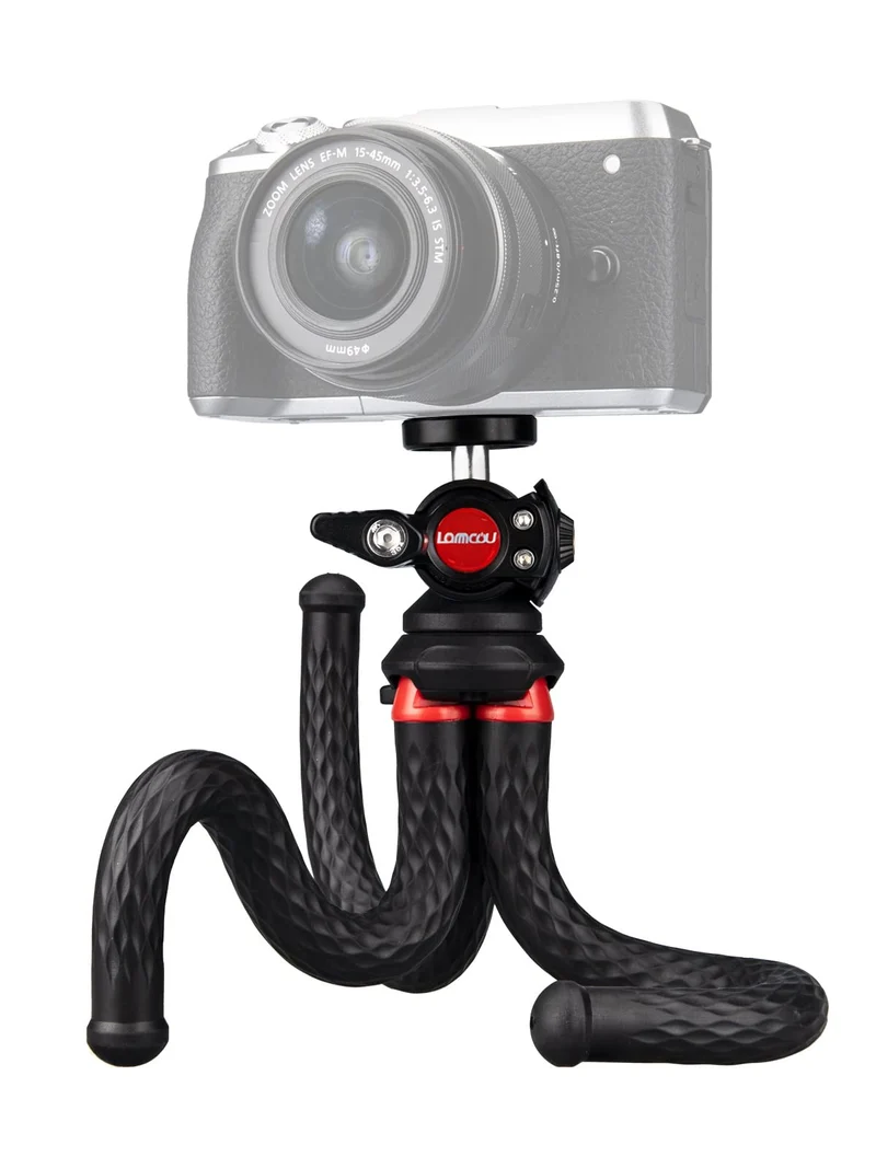 Lammcou Wildkamera Stativ Mini-Stative Reisestativ Fotostativ Dreibeinstativ Flexibel Klein Octopus