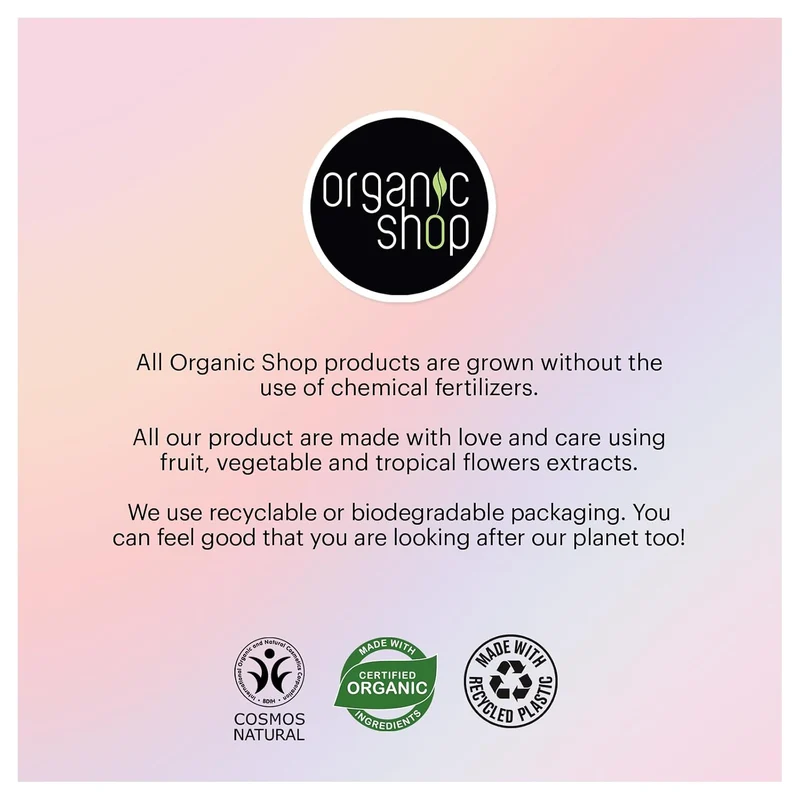 Organic Shop Body Scrub Natural Cinnamon and Honey 250 ml Cinnamon and Honey 250 ml (1er Pack), Zimt