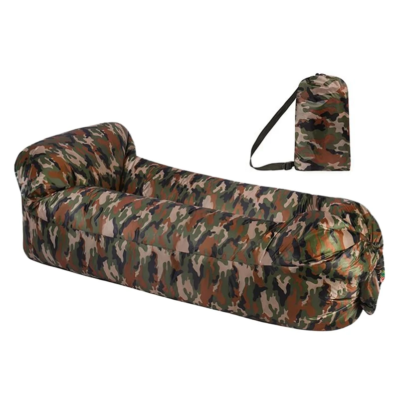 Aufblasbare Couch,Aufblasbarer Lounger Mit Sesselauflage | Kratzfester Camping Schlafsessel Für Reis